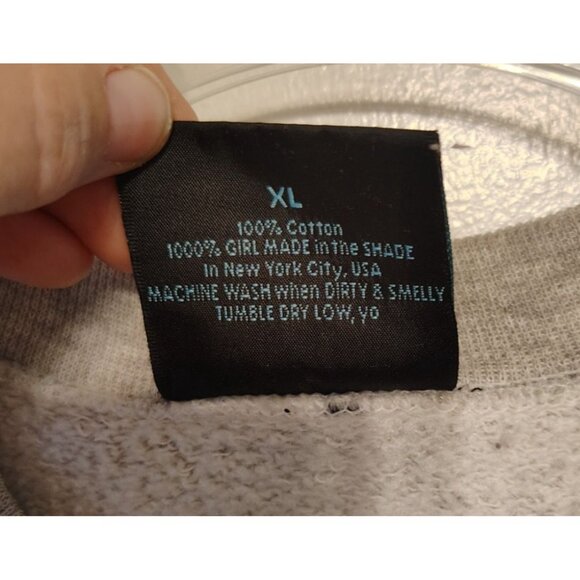 Clawburger Clay Money Hamburger Sweatshirt XL 100% Cotton Beef? Womens READ - Picture 5 of 7